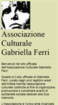 Mobile Screenshot of gabriellaferri.anno-domini.us