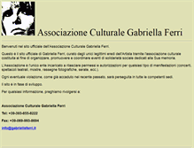 Tablet Screenshot of gabriellaferri.anno-domini.us